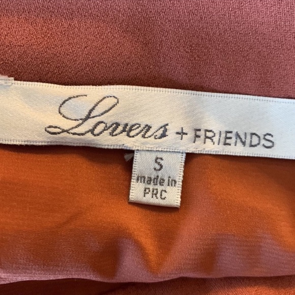 Lovers and Friends Burnt Orange A line Mini Skirt | Size S - Picture 5 of 6